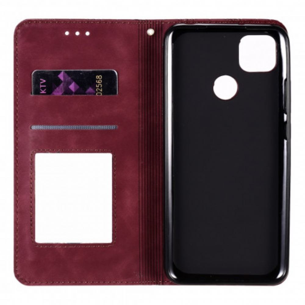 Kryty Na Mobil Na Xiaomi Redmi 9C Flipové Pouzdro Barokní Květiny