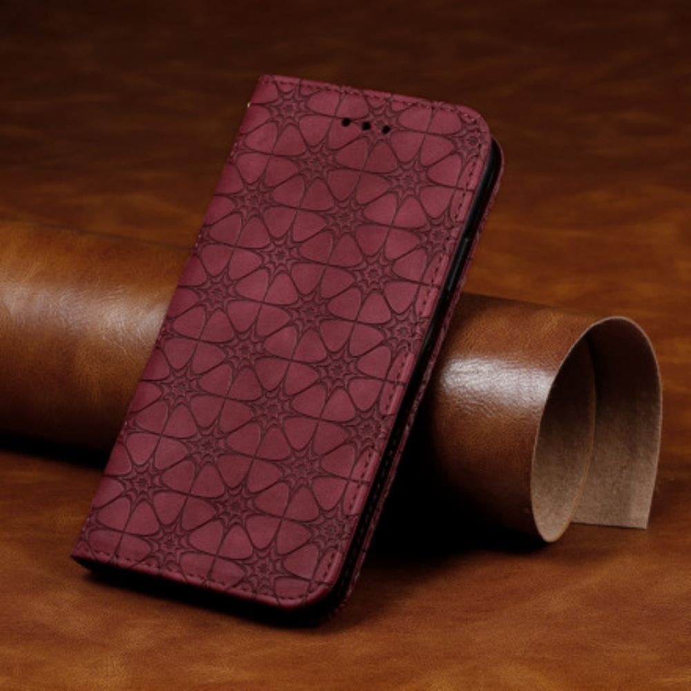 Kryty Na Mobil Na Xiaomi Redmi 9C Flipové Pouzdro Barokní Květiny