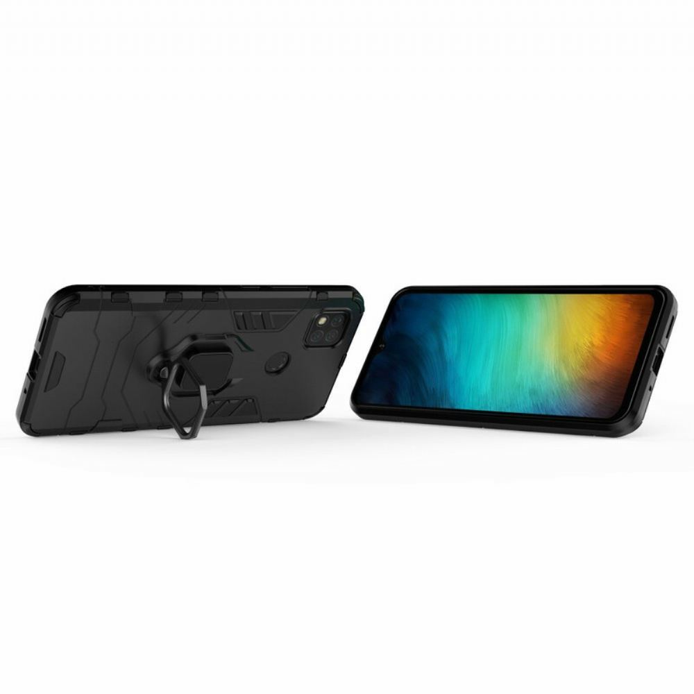 Kryty Na Mobil Na Xiaomi Redmi 9C Odolný Vůči Prstenu