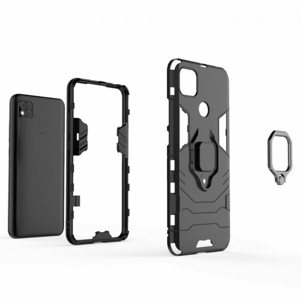 Kryty Na Mobil Na Xiaomi Redmi 9C Odolný Vůči Prstenu
