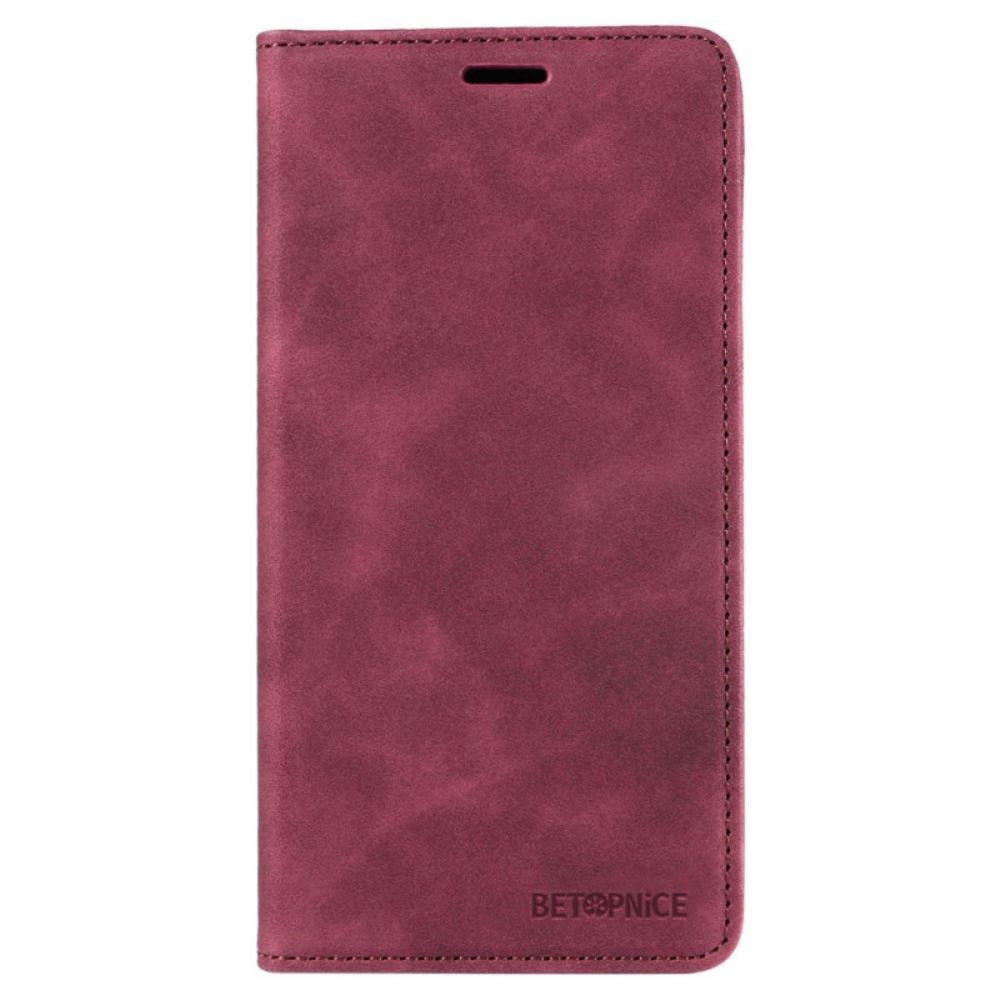 Kožené Pouzdro Folio Na Realme 12 Pro / 12 Pro Plus Blokovací Peněženka Betopnice Rfid