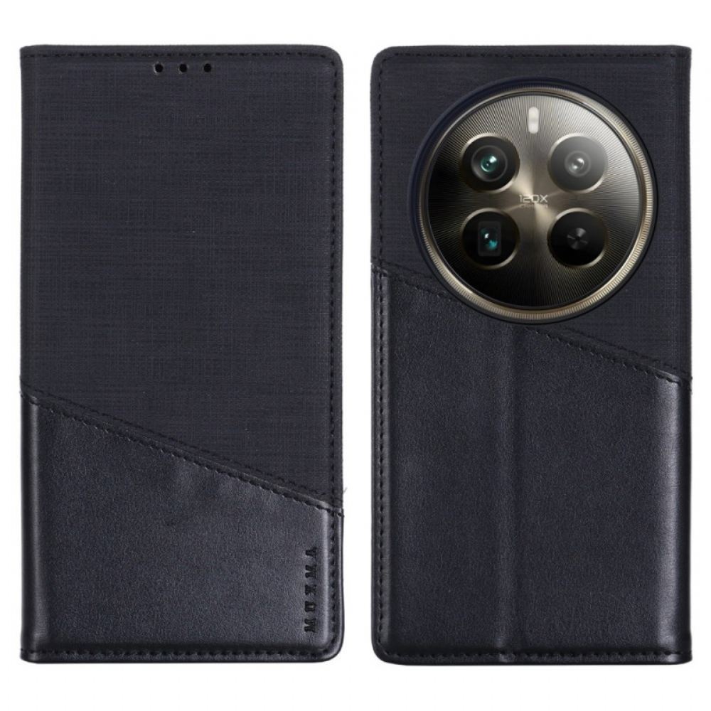 Kožené Pouzdro Folio Realme 12 Pro / 12 Pro Plus Muxma Rfid Ochrana
