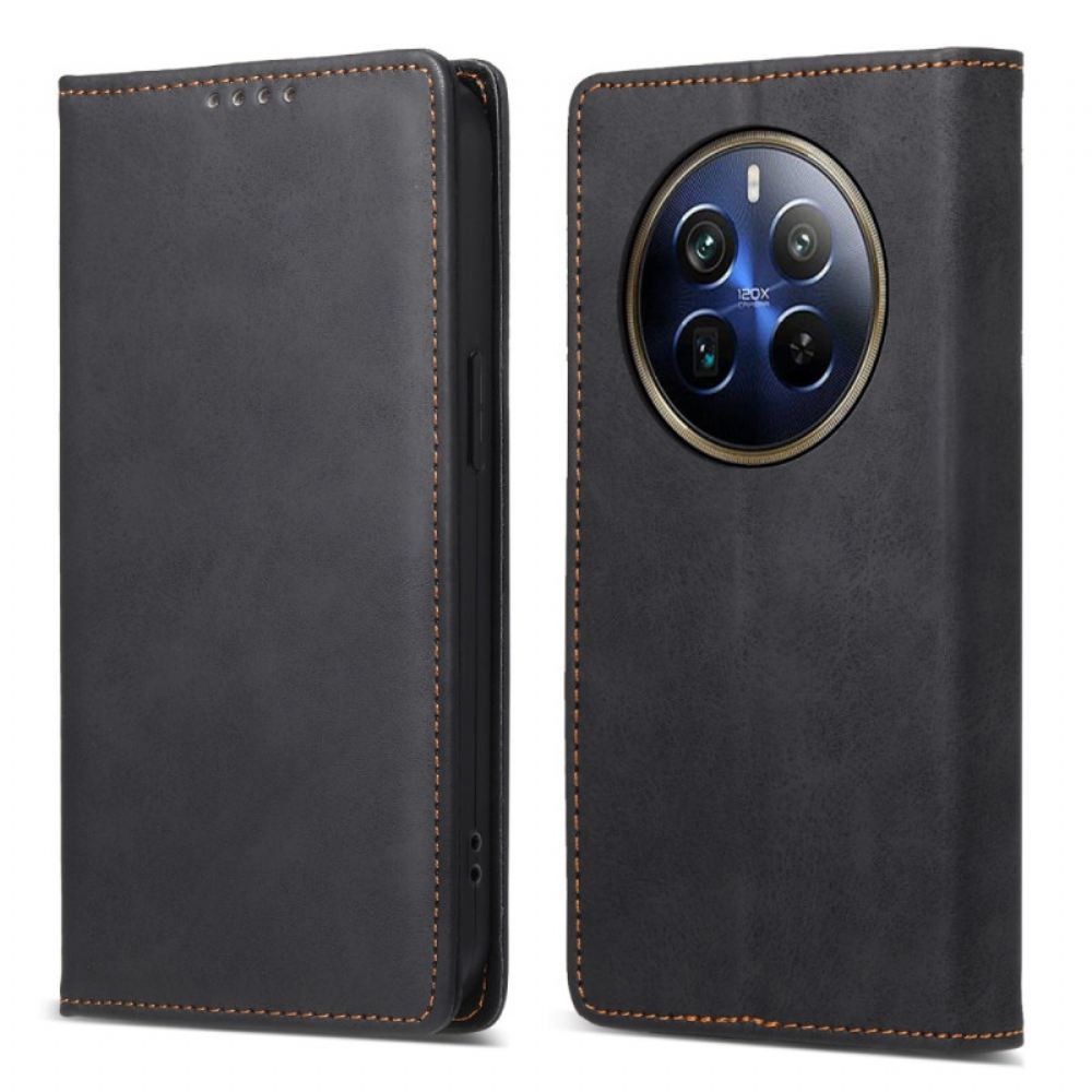 Kožené Pouzdro Realme 12 Pro / 12 Pro Plus Retro Design