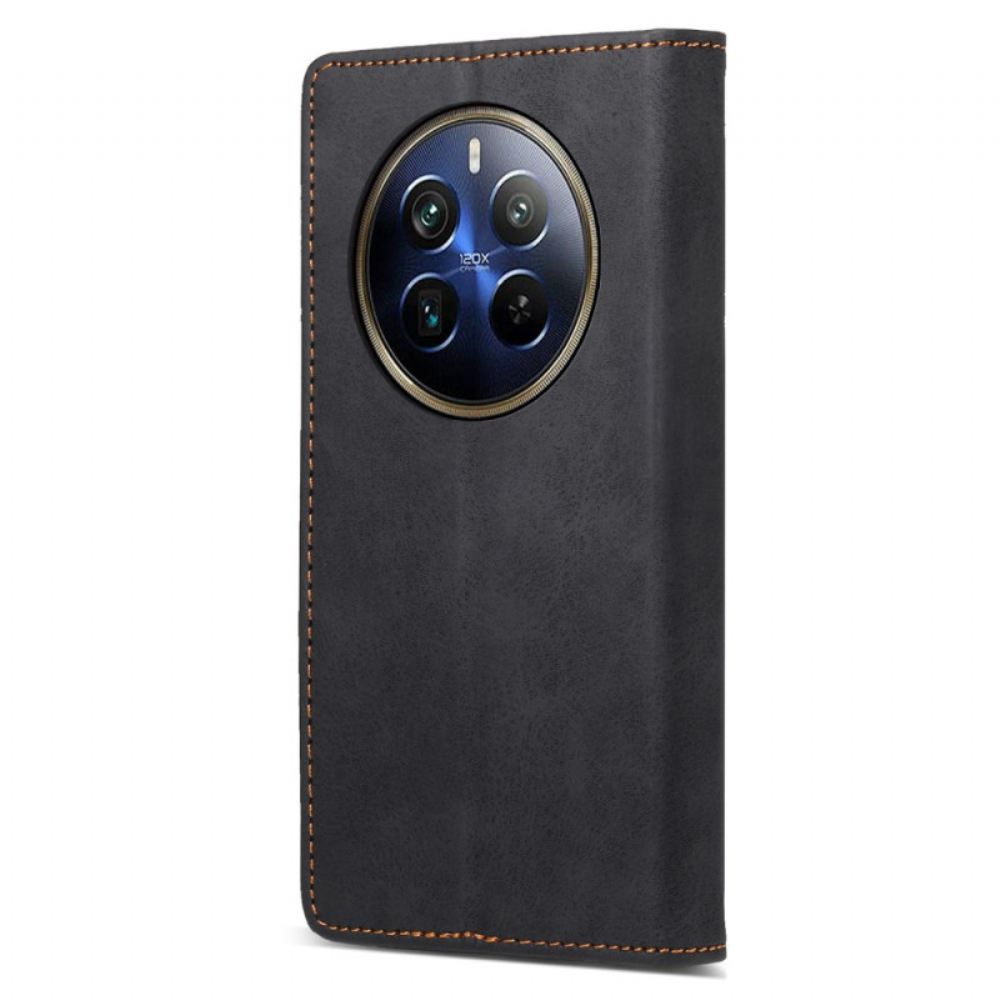 Kožené Pouzdro Realme 12 Pro / 12 Pro Plus Retro Design