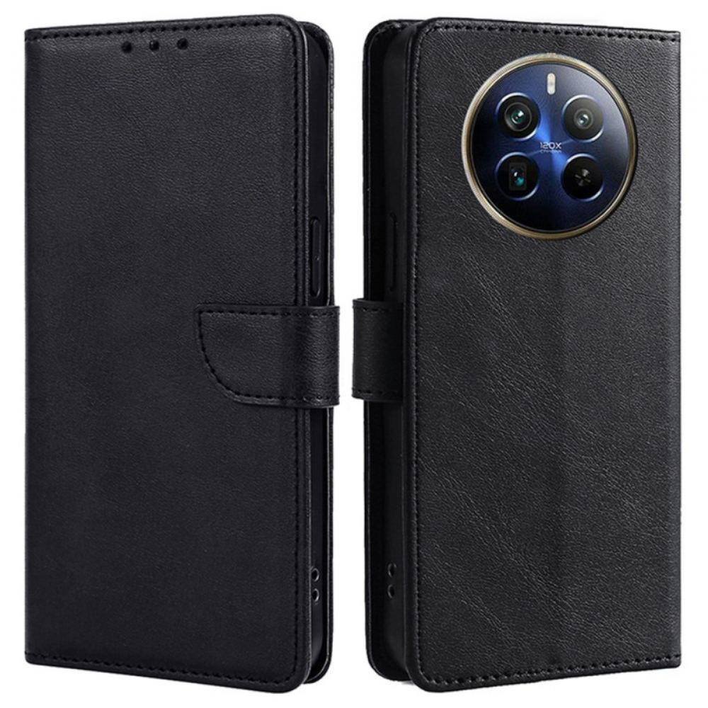 Kožený Kryt Na Realme 12 Pro / 12 Pro Plus Retro Design