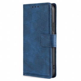 Kožený Kryt Realme 12 Pro / 12 Pro Plus Krokodýlí Styl