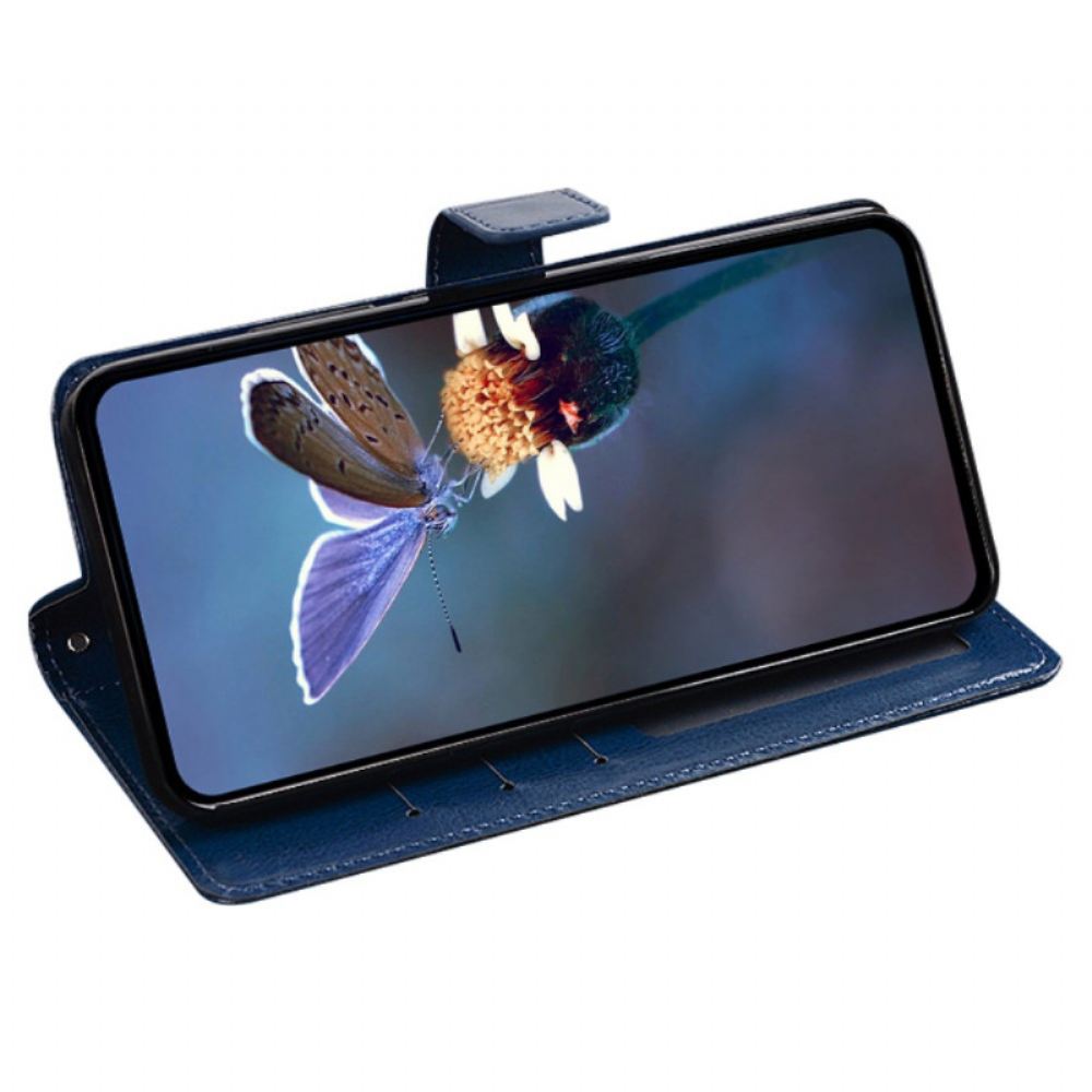 Kožený Kryt Realme 12 Pro / 12 Pro Plus Umělá Kůže Idewei