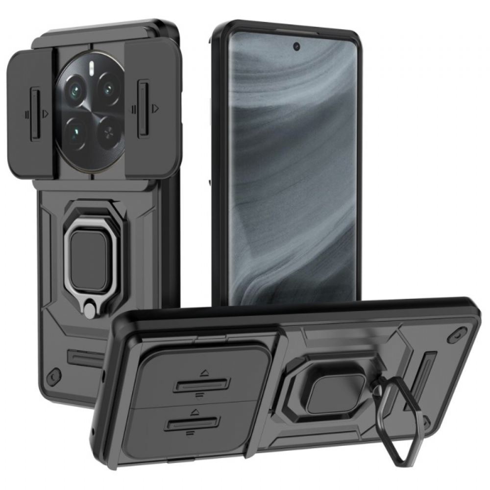 Kryt Na Realme 12 Pro / 12 Pro Plus Posuvný Ochranný A Podpůrný Kroužek Objektivu