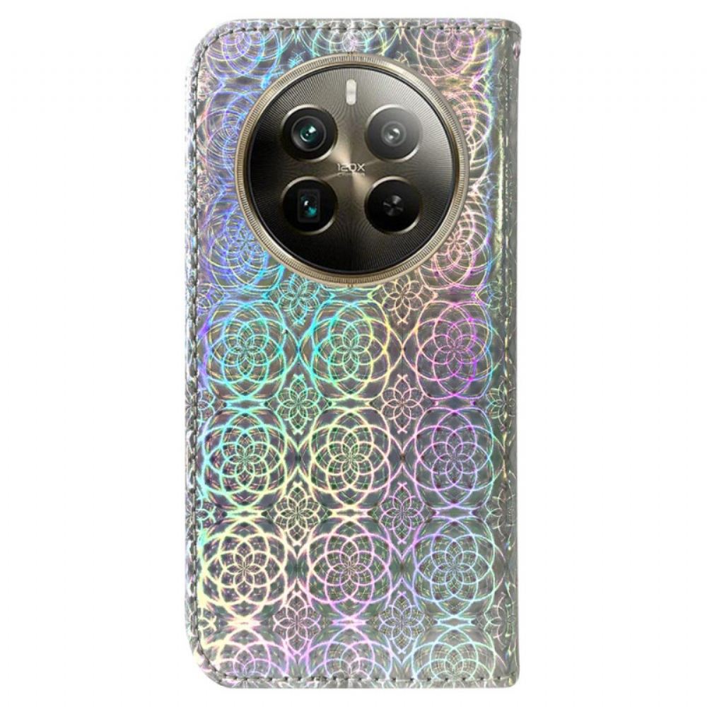 Peněženková Pouzdra Realme 12 Pro / 12 Pro Plus Strappy Disco Style