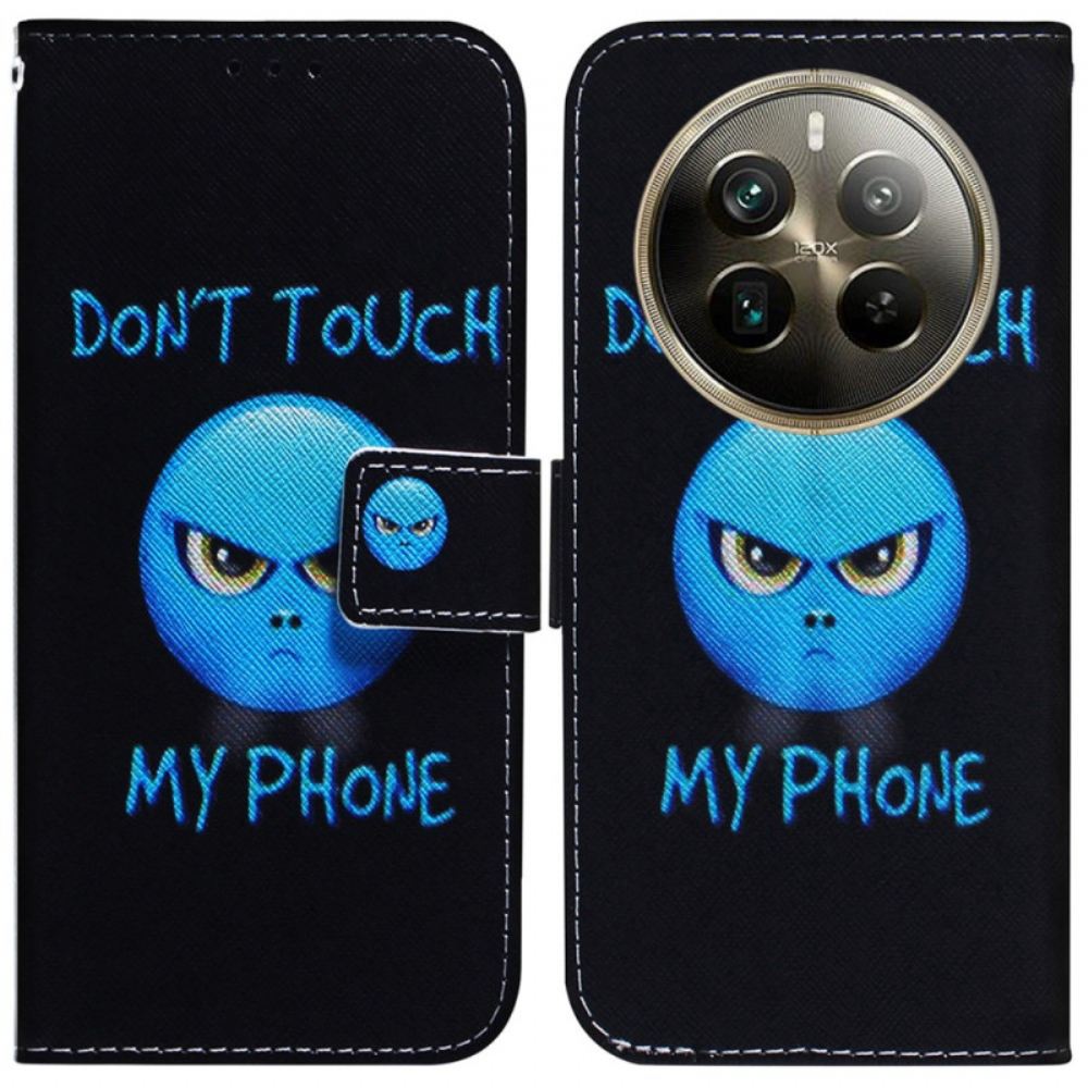 Peněženková Pouzdra Realme 12 Pro / 12 Pro Plus Telefon Emoji