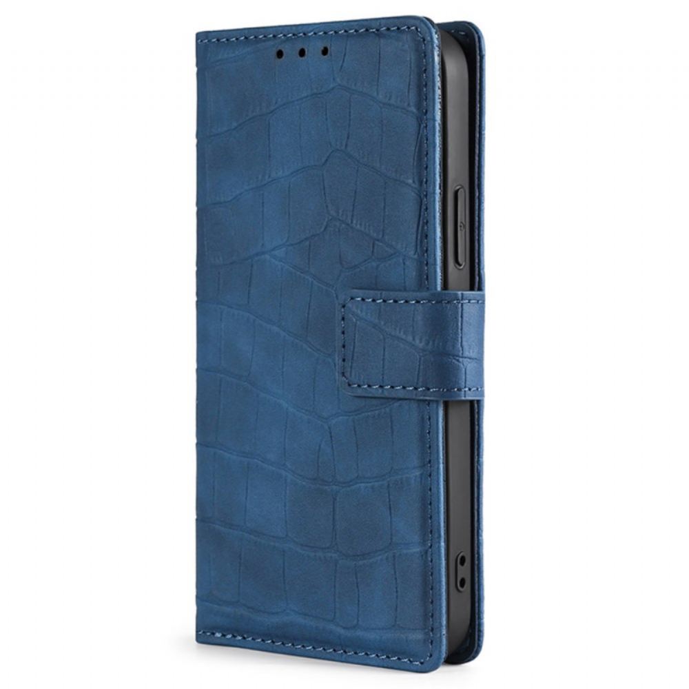 Kožený Kryt Na Huawei Pura 70 Krokodýlí Styl