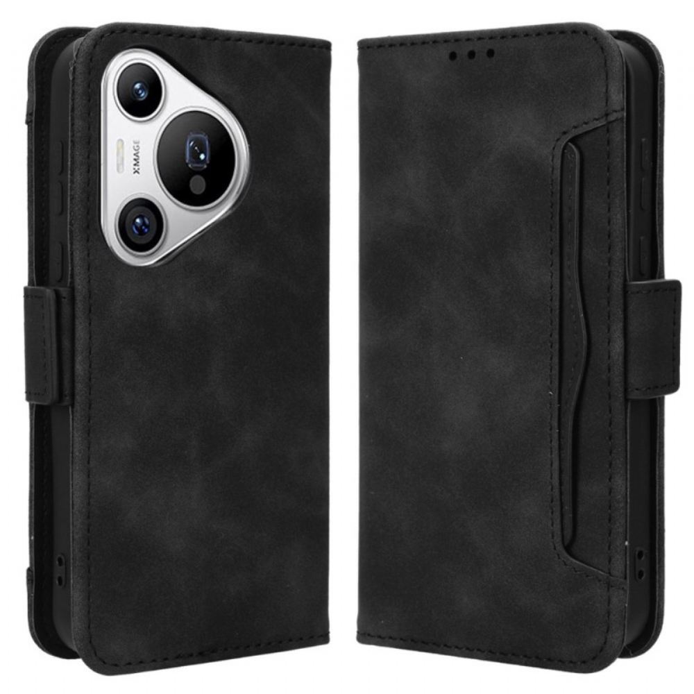 Kožený Kryt Na Huawei Pura 70 Multi-cards