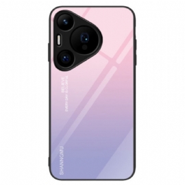 Kryt Huawei Pura 70 Kryty Na Mobil Přechod Růžově Fialový