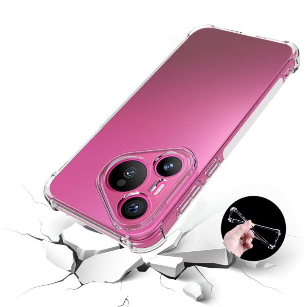Kryt Huawei Pura 70 Průhledné Zesílené Rohy