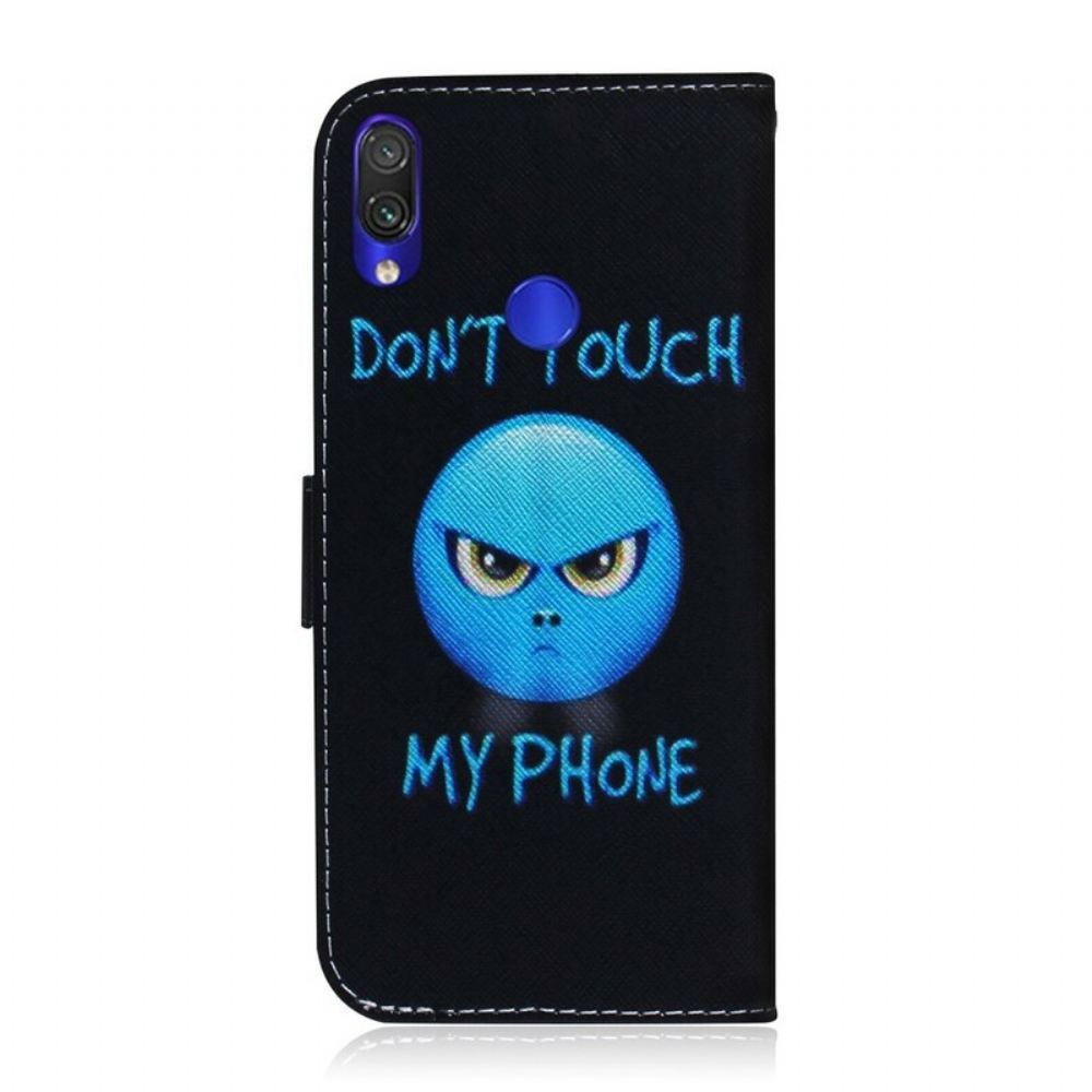 Flipové Pouzdro Na Xiaomi Redmi Note 7 Emoji Telefon