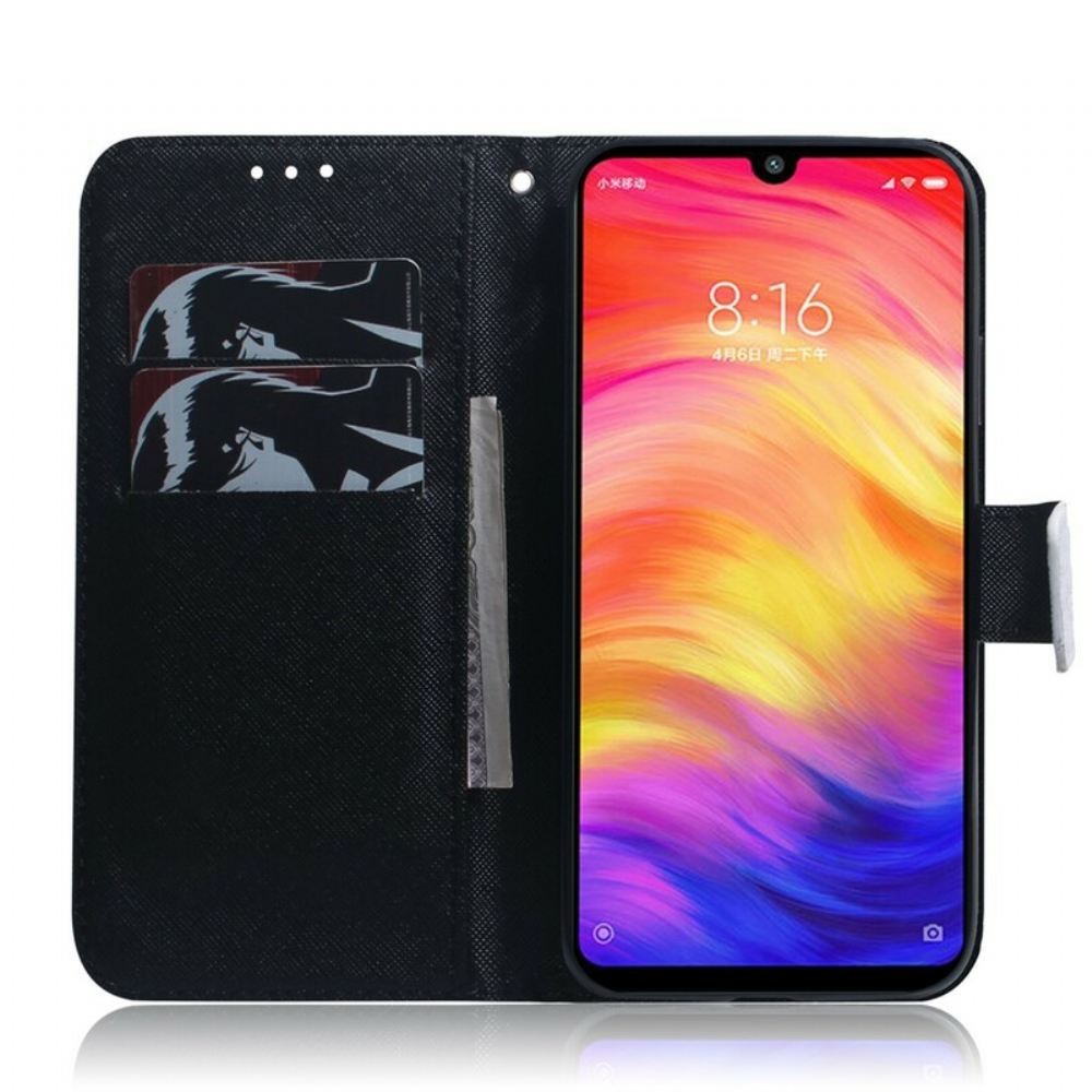 Flipové Pouzdro Na Xiaomi Redmi Note 7 Emoji Telefon