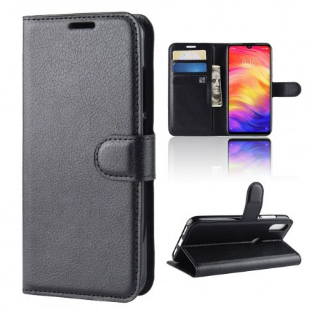 Flipové Pouzdro Na Xiaomi Redmi Note 7 Klasika