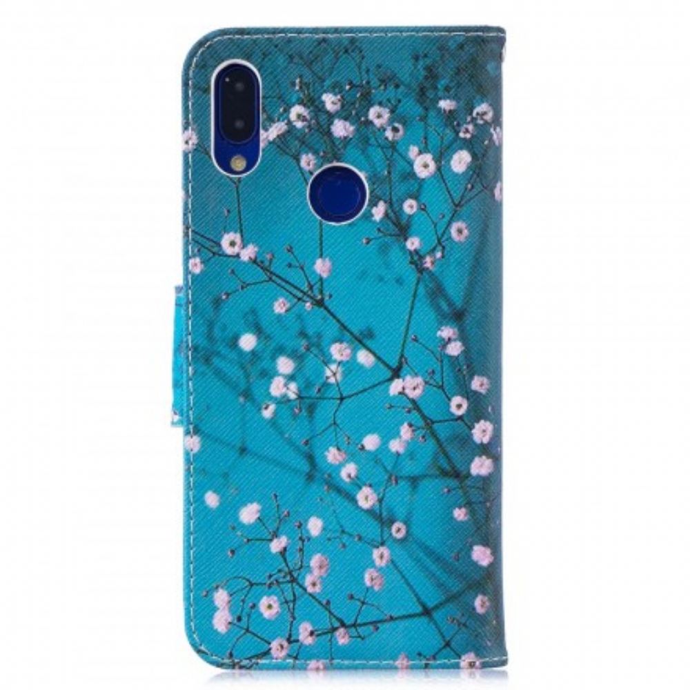 Flipové Pouzdro Na Xiaomi Redmi Note 7 Kvetoucí Strom