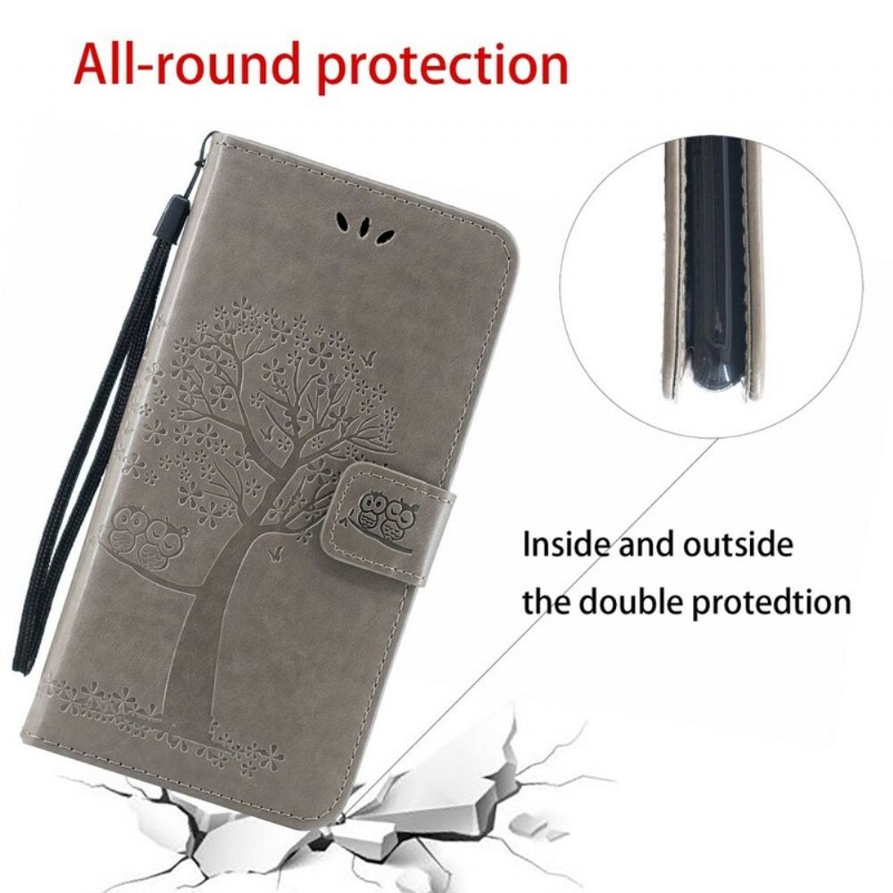 Flipové Pouzdro Na Xiaomi Redmi Note 7 Na Lana Strom A Sovy