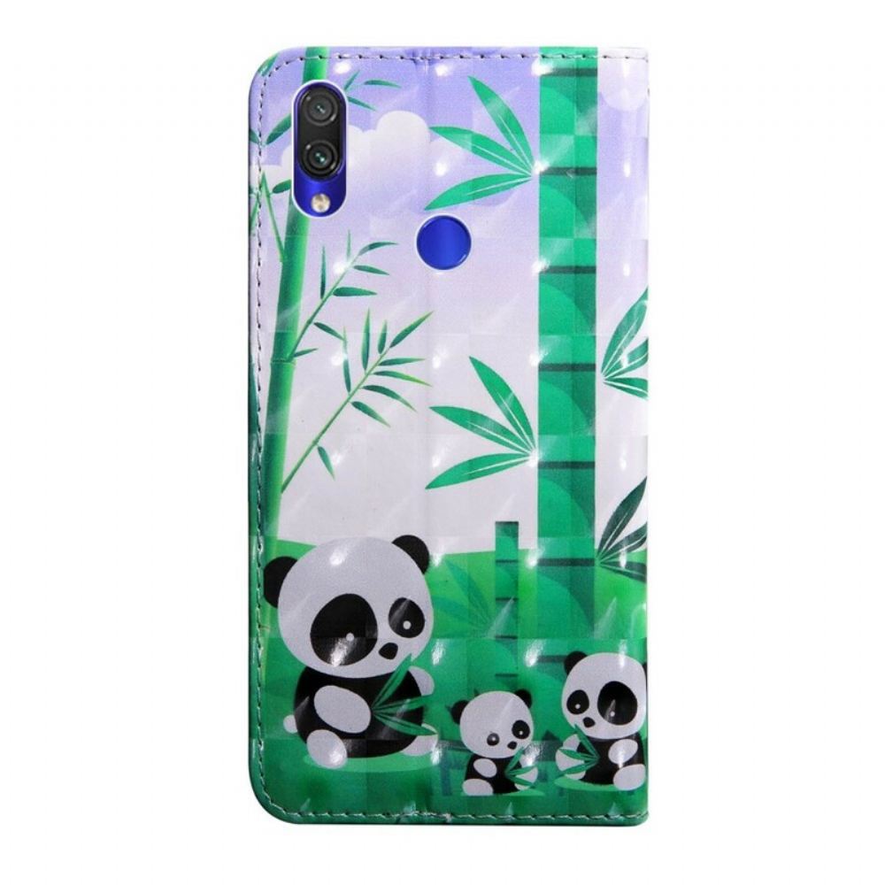 Flipové Pouzdro Na Xiaomi Redmi Note 7 Maman Octave A Anne The Pandas