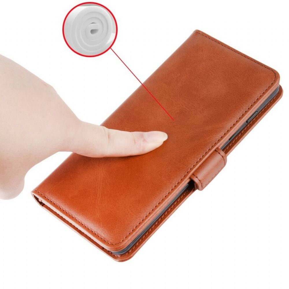 Kožené Pouzdro Na Xiaomi Redmi Note 7 Flipové Pouzdro Dvojitá Klapka