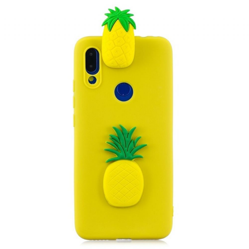 Kryt Na Xiaomi Redmi Note 7 3d Ananas