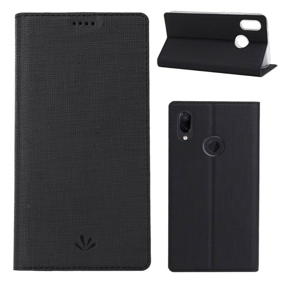Kryty Na Mobil Na Xiaomi Redmi Note 7 Flipové Pouzdro S Texturou
