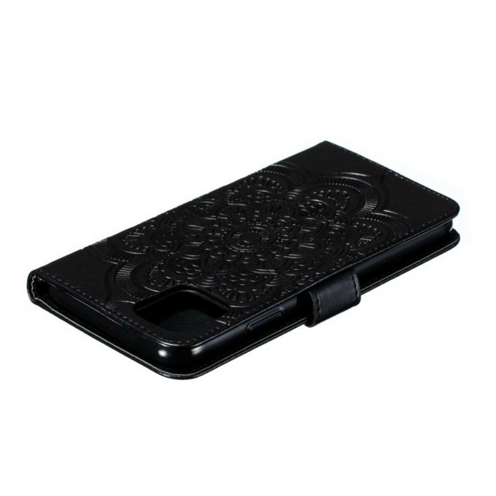 Flipové Pouzdro Na iPhone 11 Pro Max Na Lana Mandala S Plným Popruhem