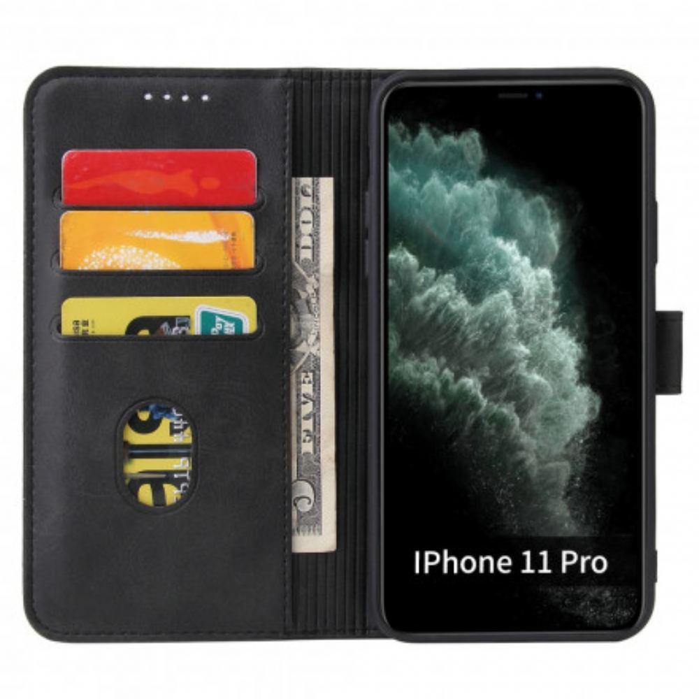 Flipové Pouzdro Na iPhone 11 Pro Max Styl Vintage Kůže