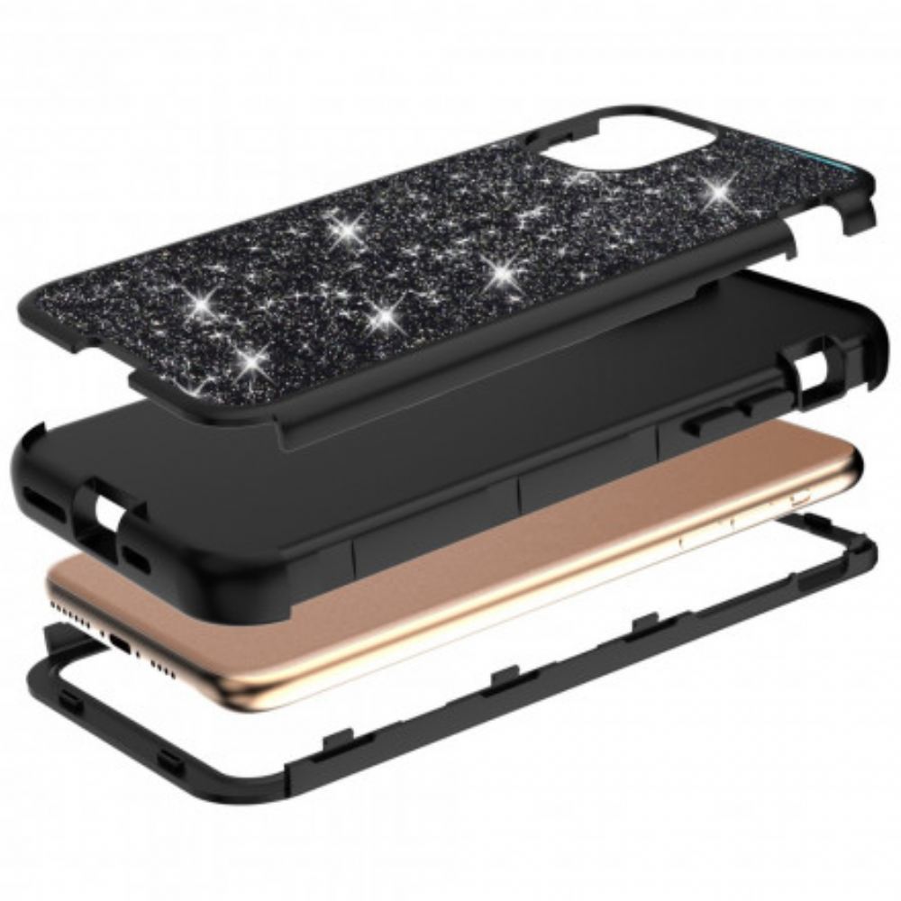 Kryt Na iPhone 11 Pro Max Glitter Hybrid