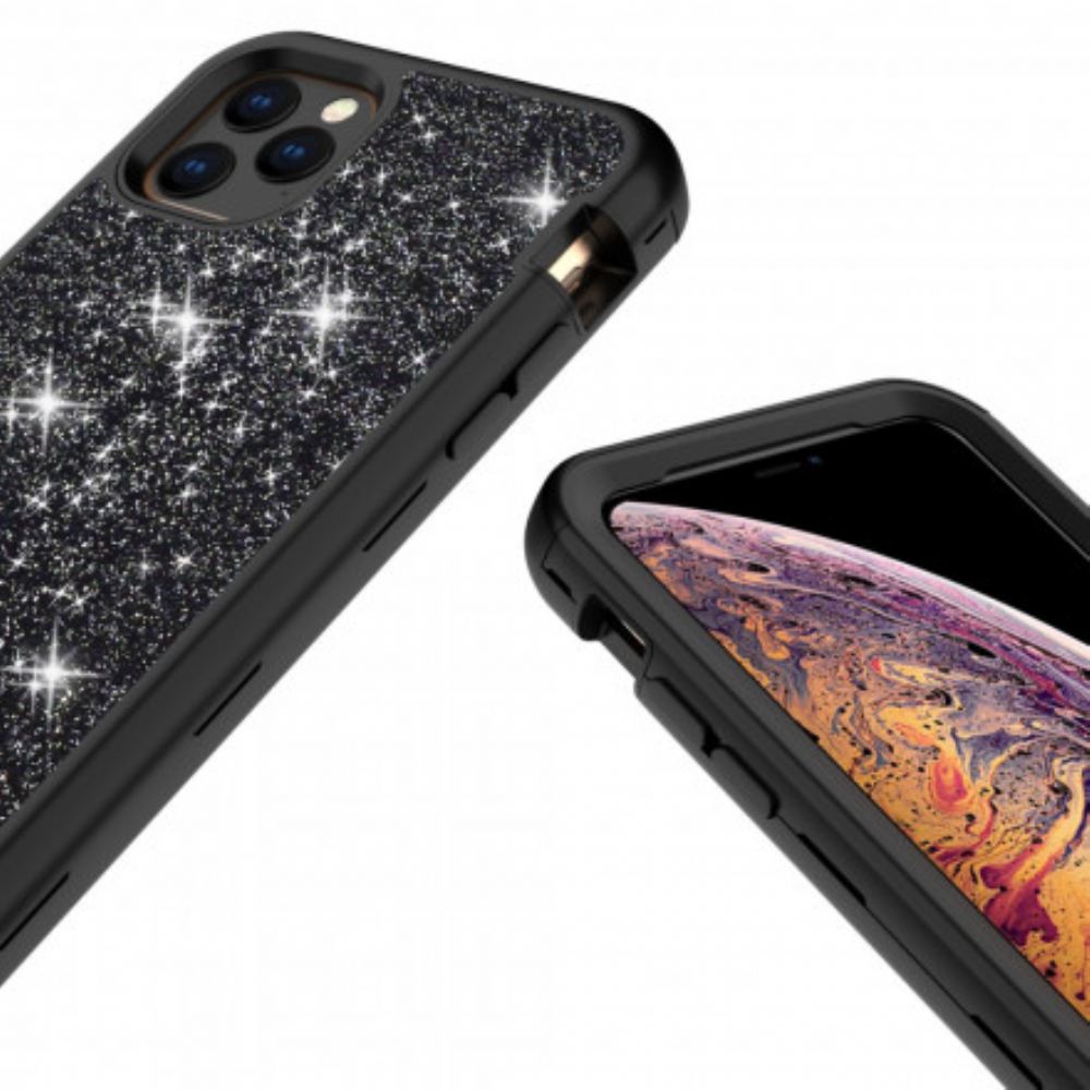 Kryt Na iPhone 11 Pro Max Glitter Hybrid