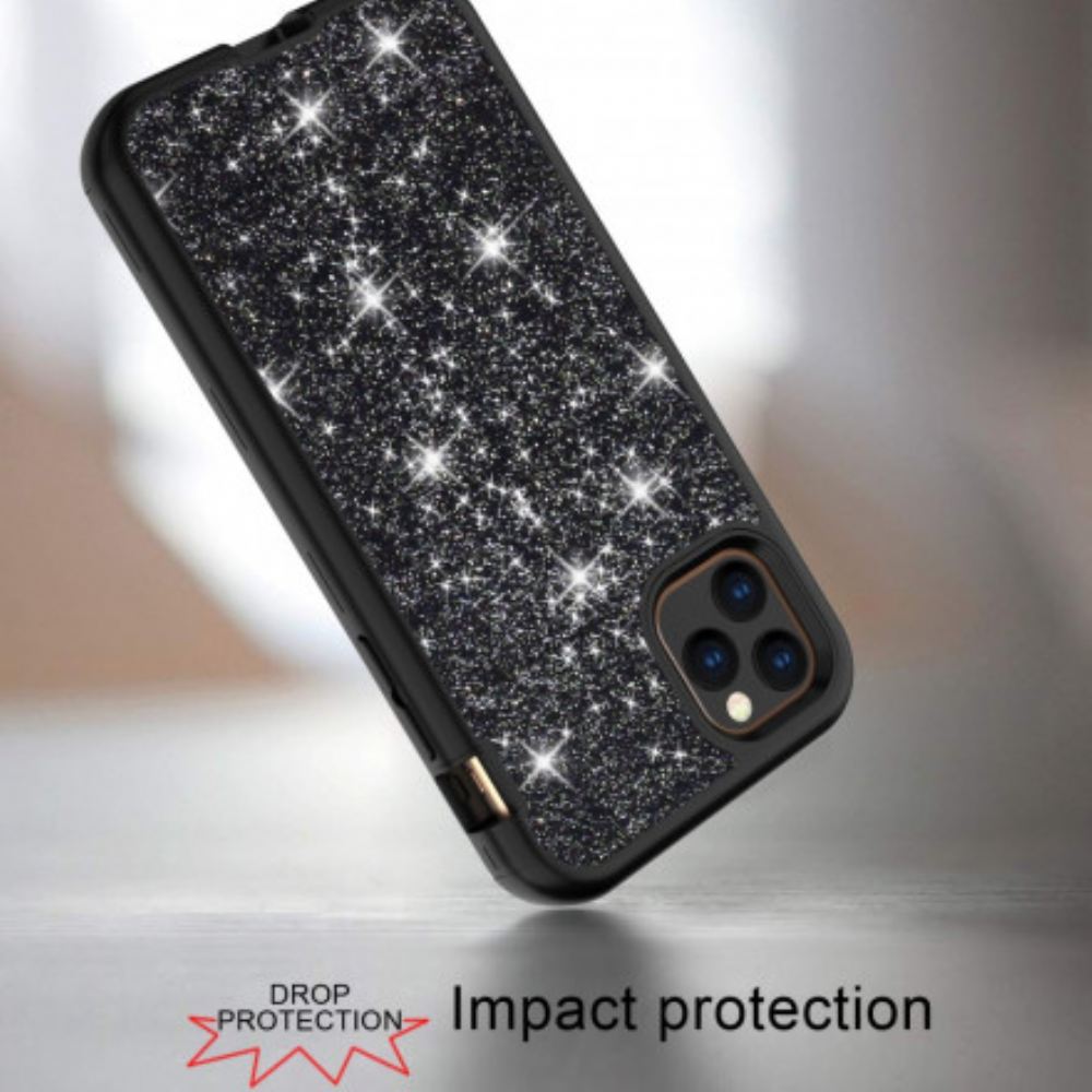 Kryt Na iPhone 11 Pro Max Glitter Hybrid