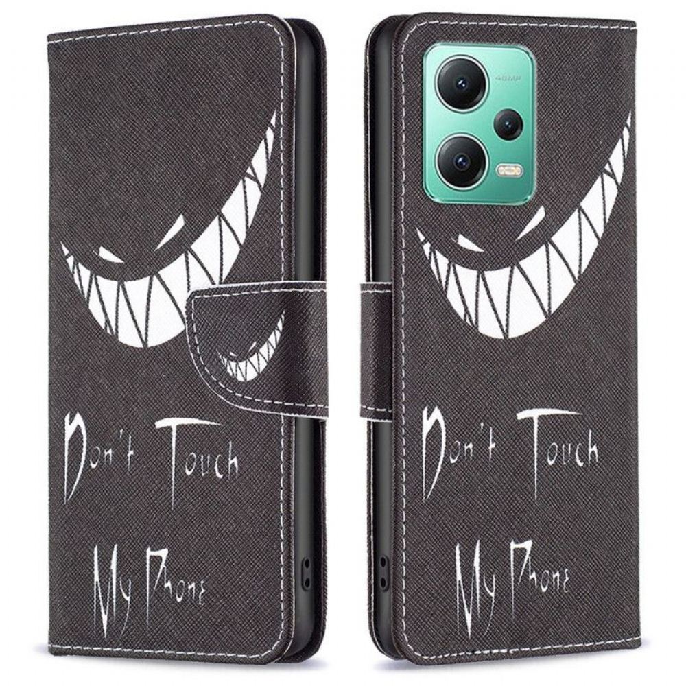 Flipové Pouzdro Na Xiaomi Redmi Note 12 5G Zlý Telefon