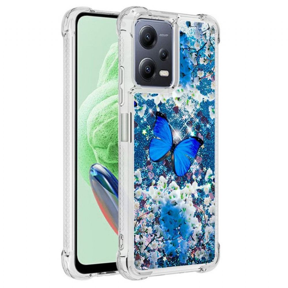 Kryt Na Xiaomi Redmi Note 12 5G Flitry Motýli