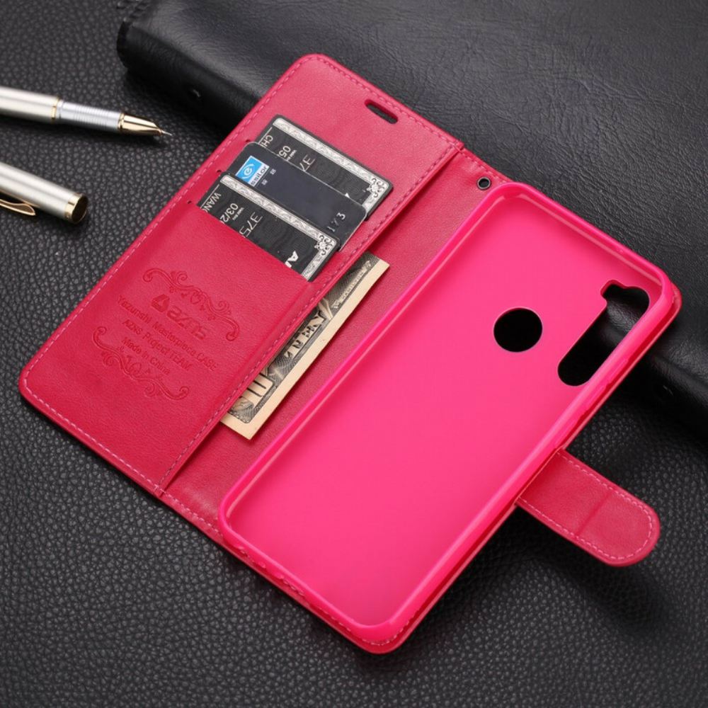Flipové Pouzdro Na Xiaomi Redmi Note 8 Azns Umělá Kůže