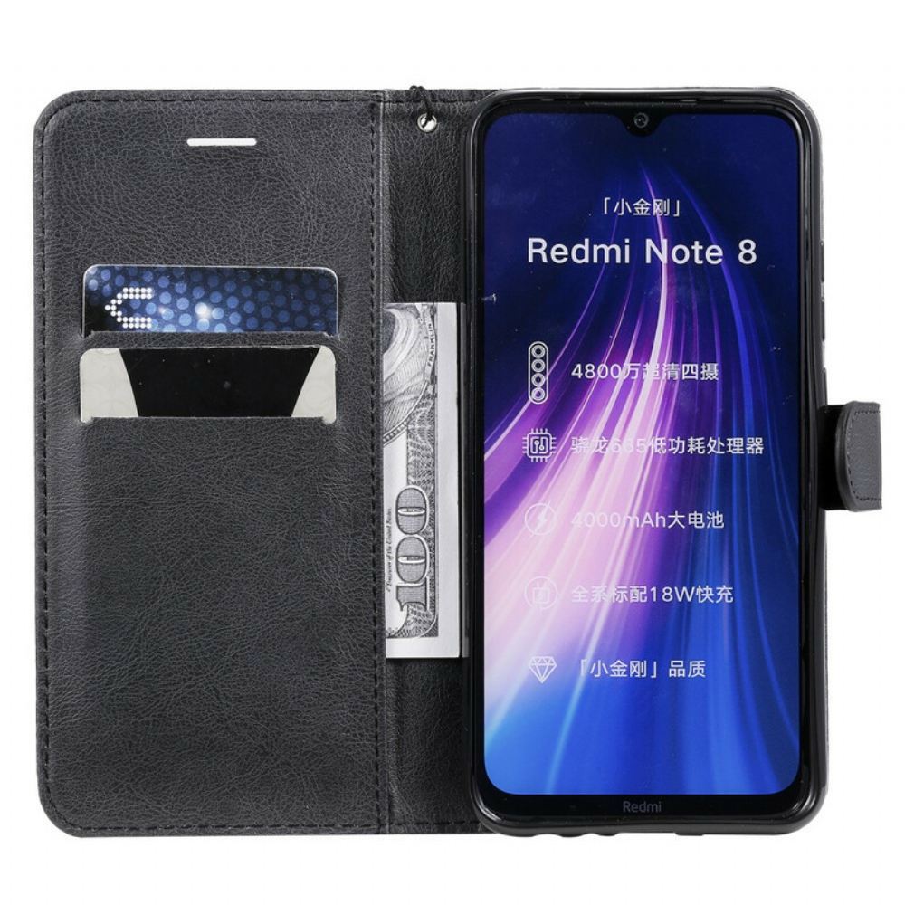 Kožené Pouzdro Na Xiaomi Redmi Note 8 Na Lana Kožený Řemínek