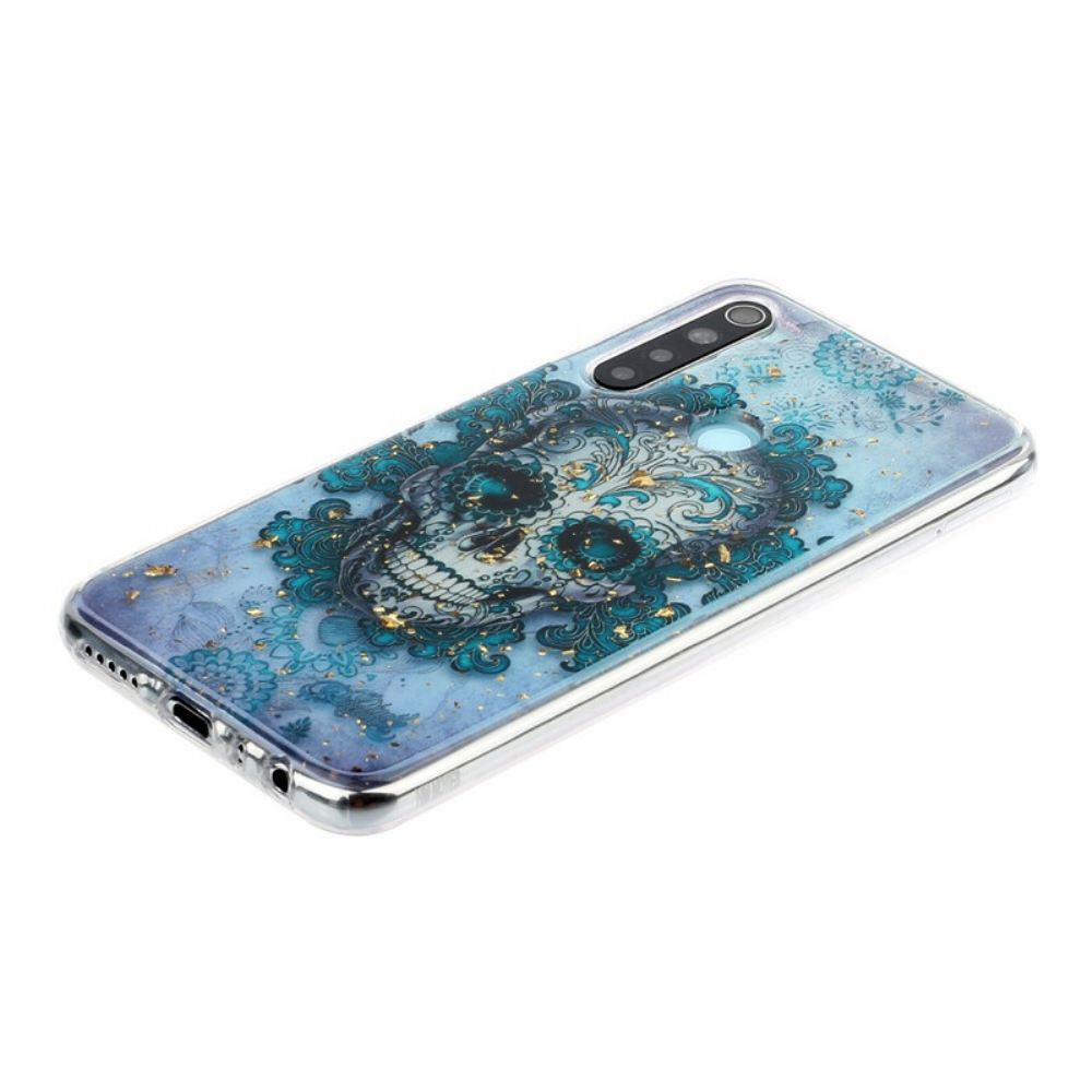 Kryt Na Xiaomi Redmi Note 8 Modrá Lebka
