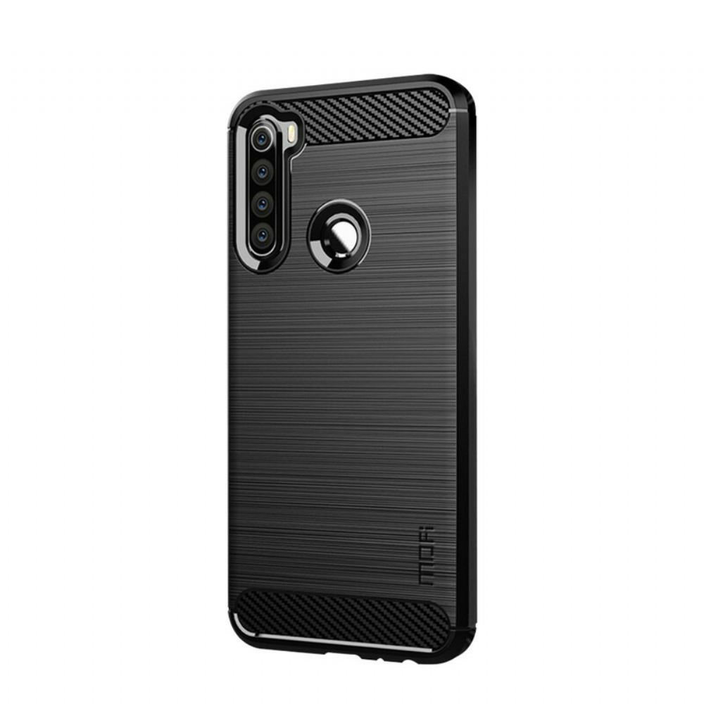 Kryt Na Xiaomi Redmi Note 8 Mofi Kartáčované Uhlíkové Vlákno