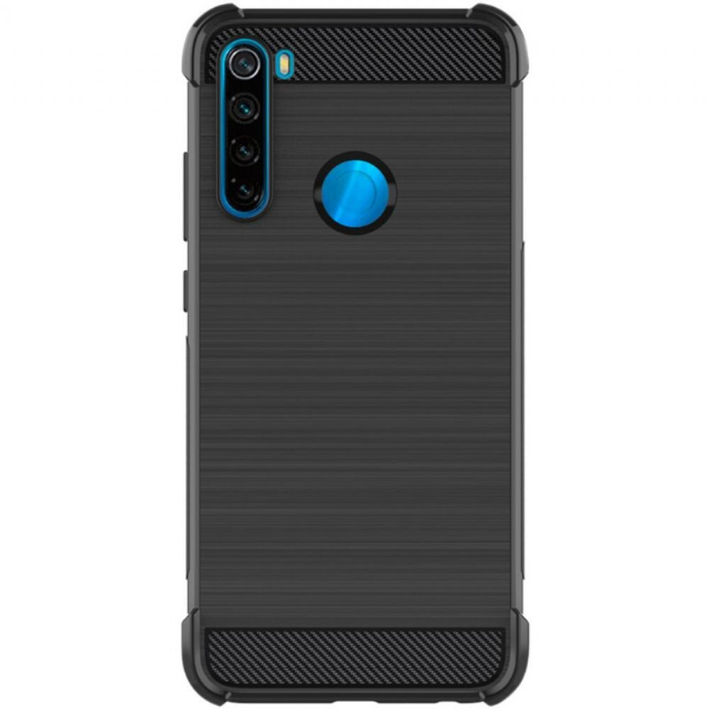 Kryty Na Mobil Na Xiaomi Redmi Note 8 Kartáčované Uhlíkové Vlákno Imak