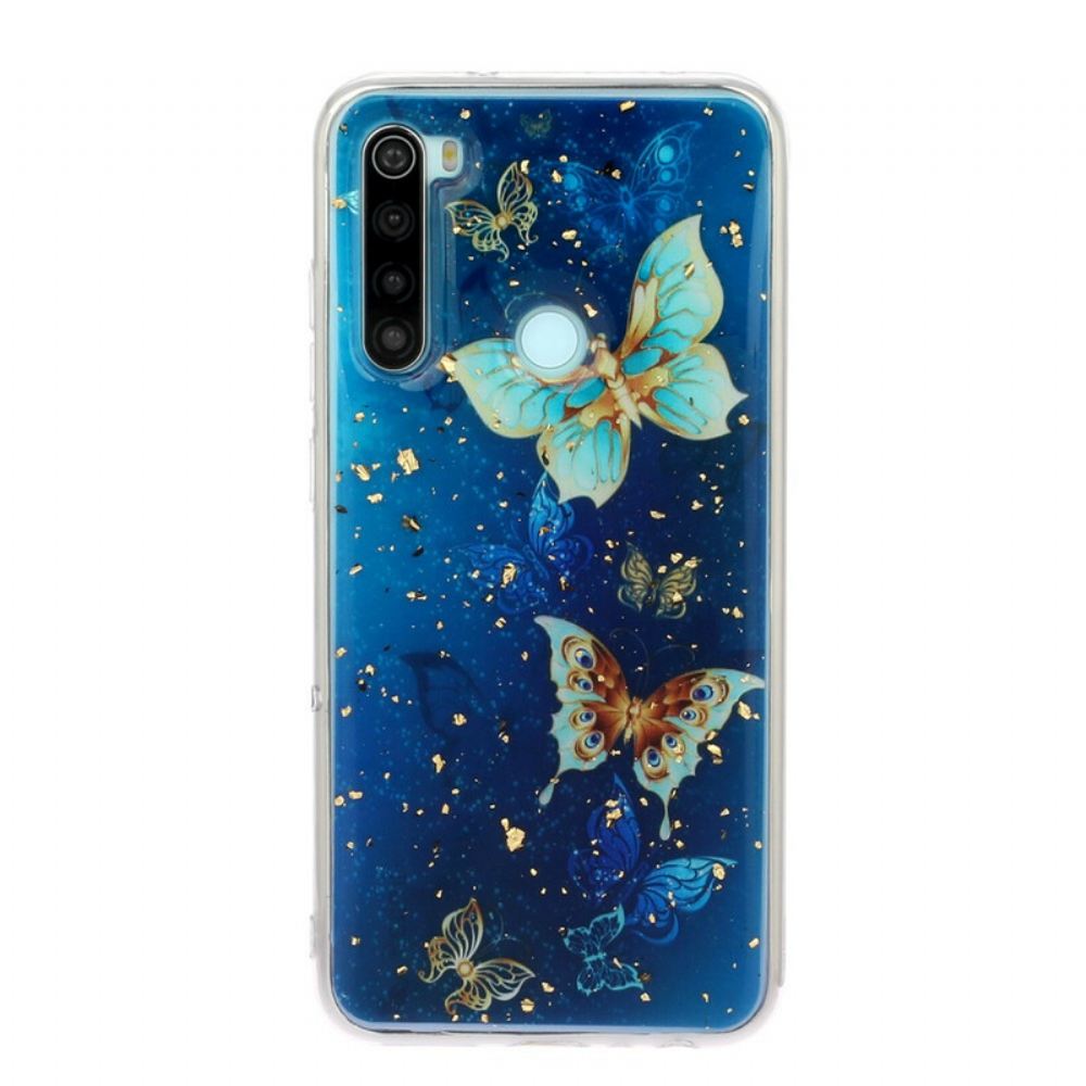 Kryty Na Mobil Na Xiaomi Redmi Note 8 Motýli A Flitry