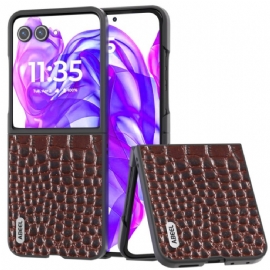 Kryt Motorola Razr 50 Ultra Krokodýlí Kůže Abeel