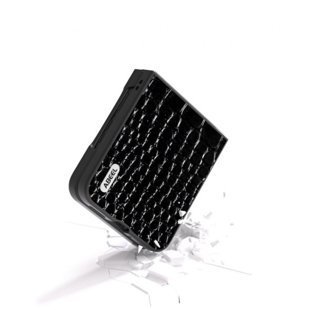 Kryt Motorola Razr 50 Ultra Krokodýlí Kůže Abeel