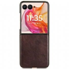 Kryt Motorola Razr 50 Ultra Styl Kůže