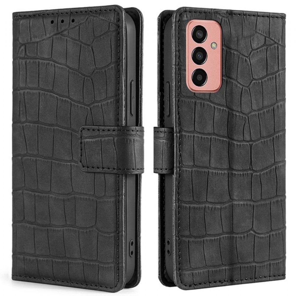 Flipové Pouzdro Na Samsung Galaxy M13 Styl Krokodýlí Kůže