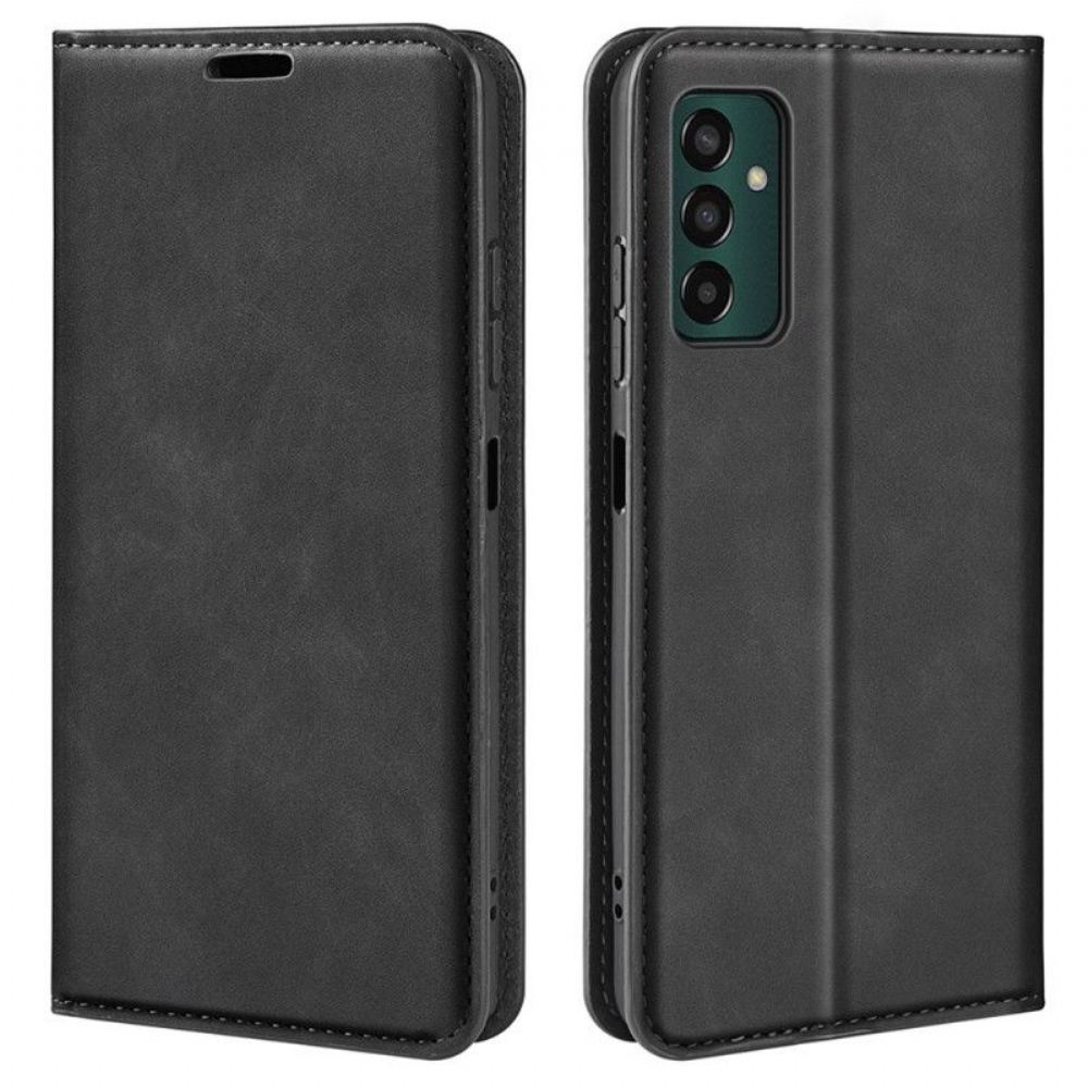 Kryty Na Mobil Na Samsung Galaxy M13 Flipové Pouzdro Kožený Efekt