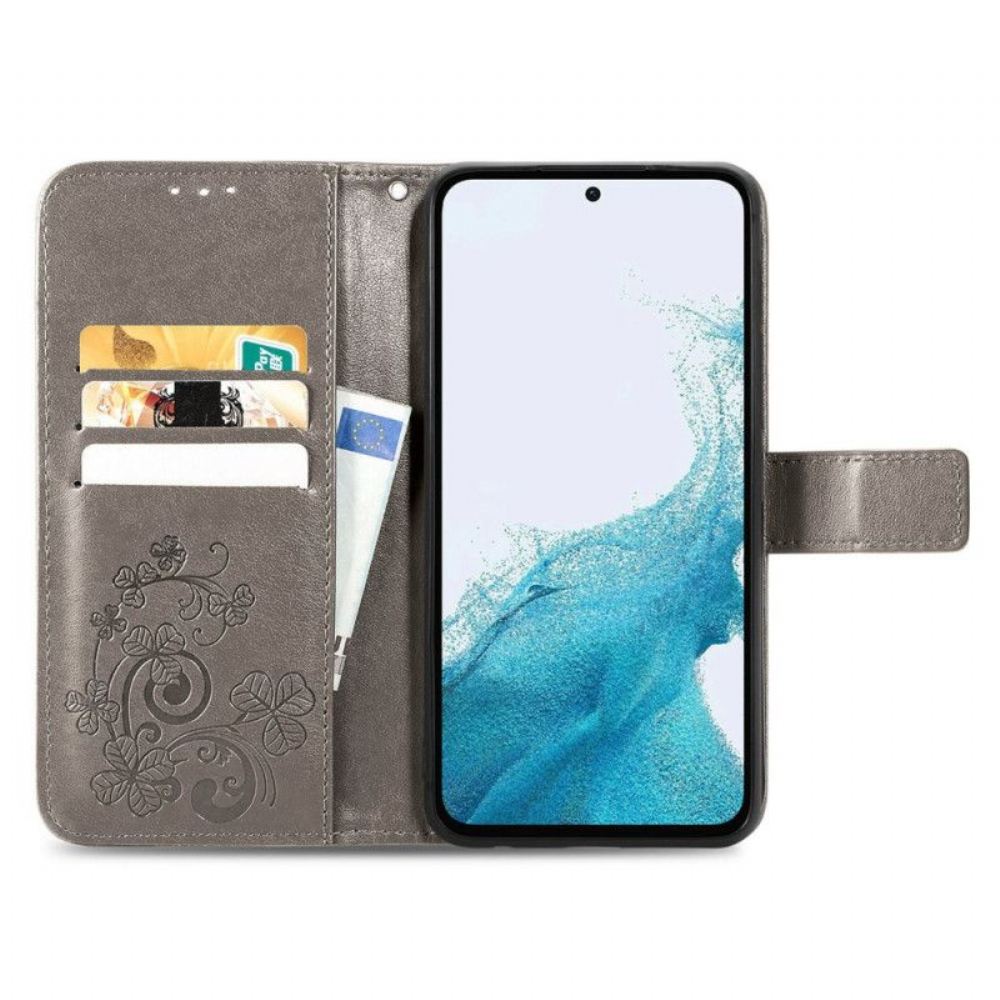 Flipové Pouzdro Na Samsung Galaxy A54 5G Čtyř Lístek
