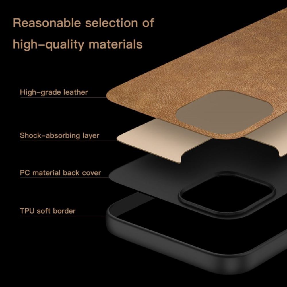 Kryt Na Realme C63 Kožený Styl