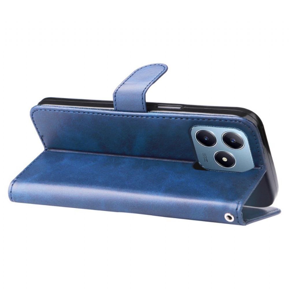 Peněženková Pouzdra Realme C63 Kryty Na Mobil Pouzdro Na Zip