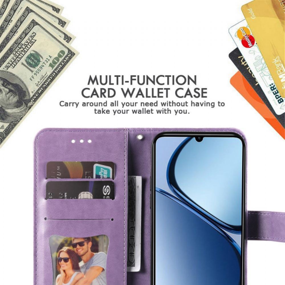 Peněženková Pouzdra Realme C63 Mandalový Potisk