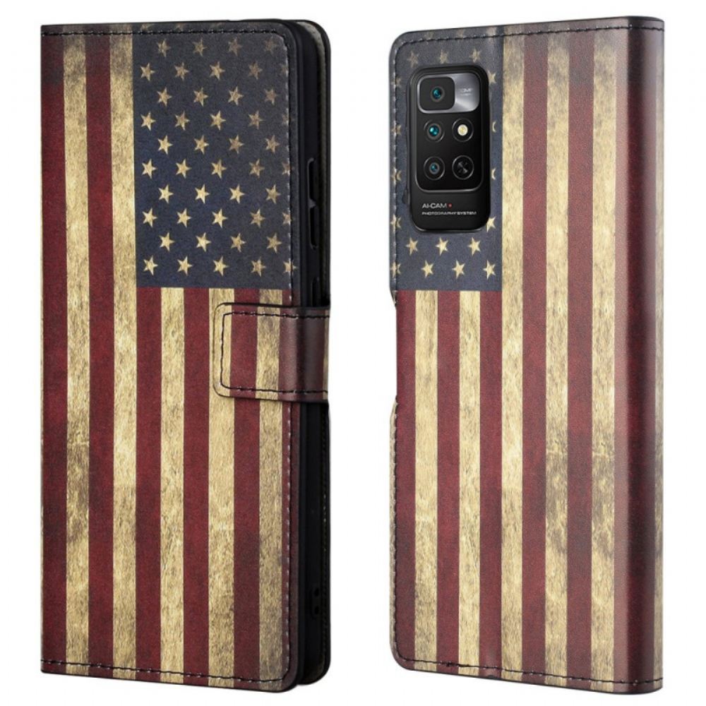 Flipové Pouzdro Na Xiaomi Redmi Note 11 / 11S Americká Vlajka